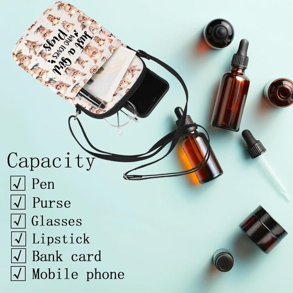 Funny Pig Crossbody Bag - Perfect Gift for Animal Lovers and Trendy Women - Picture 5 of 7